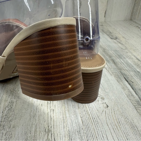 New Esprit Women's Tayce Block Heel Dress Sandal in Nude#906 - Picture 8 of 12